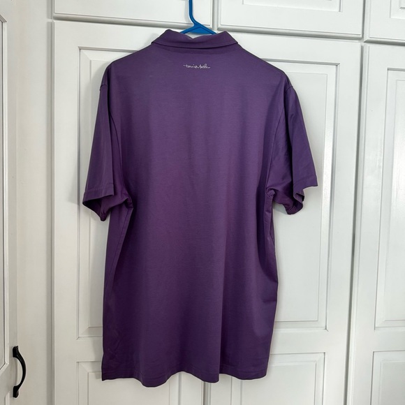 Travis Mathew‎ -Purple Polo Shirt. XL - Picture 2 of 10